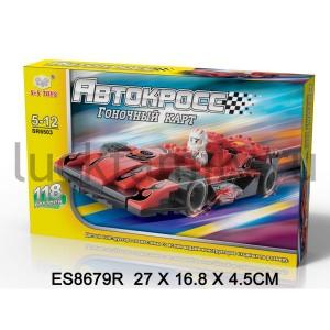 КОНСТРУКТОР ПЛАСТ. ГОНОЧНЫЙ КАРТ SR6503 В РУСС. КОР. 27*16*5СМ в кор.2*36шт ― Luckfamily.ru