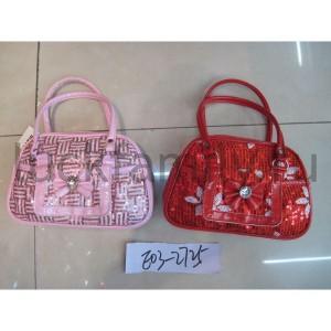 СУМОЧКА Д/ДЕВОЧЕК, В АССОРТ. В ПАК. 21*14*6СМ в кор.300шт ― Luckfamily.ru