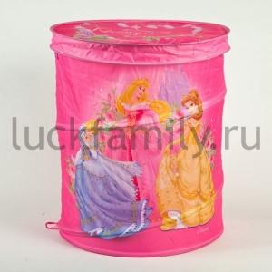 КОРЗИНА ДЛЯ ИГРУШЕК "ИГРАЕМ ВМЕСТЕ" DISNEY ПРИНЦЕССА В ПАК. 45*50CM в кор.50шт ― Luckfamily.ru