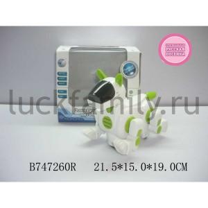 СОБАКА-РОБОТ НА БАТ. СВЕТ+ЗВУК, РУССИФИЦ. 09-939 В РУСС. КОР. 22*15*19СМ в кор.2*12шт ― Luckfamily.ru