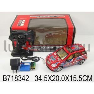 ДЖИП Р/У НА АККУМ. СО СВЕТОМ, ЦВЕТ В АССОРТ. YH2824A В КОР. 34*20*15СМ в кор.24шт ― Luckfamily.ru