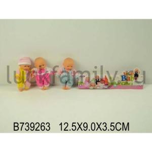 ПУПС В АССОРТ. 89362 В ПАК. 13*9*4СМ УП-3ШТ в кор.2*72уп ― Luckfamily.ru