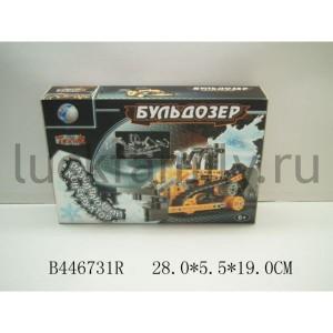 КОНСТРУКТОР РАЗВИВАЮЩИЙ БУЛЬДОЗЕР 3324 В РУСС. КОР. 28*5*19СМ в кор.2*30шт ― Luckfamily.ru