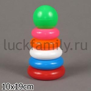 ИГРА "ПИРАМИДА" 19СМ в кор.40шт ― Luckfamily.ru