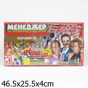 МЕНЕДЖЕР СЕМЕЙНЫЙ (ЭКОНОМ. ИГРА)  в уп.20шт ― Luckfamily.ru