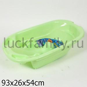 ВАННА ДЕТСКАЯ УНИВЕРСАЛЬНАЯ, ЦВЕТ САЛАТОВЫЙ в уп.5шт ― Luckfamily.ru