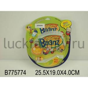 ИГРА НАСТОЛЬНАЯ "ВОЛШЕБНЫЕ БОБЫ", ЦВЕТ В АССОРТ. JH2815G-6 НА КАРТ. в кор.2*120шт ― Luckfamily.ru