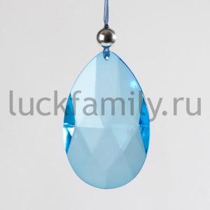 НОВОГОДНЕЕ УКРАШЕНИЕ ПОДВЕСКА 17СМ, ЦВЕТ ГОЛУБОЙ В ПАК. в кор.2*72шт ― Luckfamily.ru