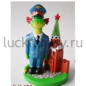 ФИГУРКА ДРАКОН СОЛДАТ В КРЕМЛЕ 8СМ В КОР. в кор.96шт ― Luckfamily.ru
