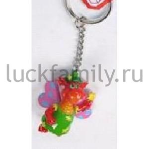 БРЕЛОК ДРАКОНЧИК С КРЫЛЫШКАМИ 5СМ В КОР. УП-24ШТ в кор.24уп ― Luckfamily.ru