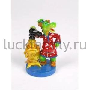 ФИГУРКА ДРАКОН С САМОВАРОМ 6СМ В КОР. УП-6ШТ в кор.48уп ― Luckfamily.ru