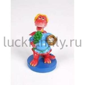 ФИГУРКА ДРАКОН В БАНЮ 6СМ В КОР. УП-6ШТ в кор.48уп ― Luckfamily.ru
