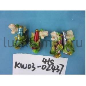 ФИГУРКА ДРАКОН С БУТЫЛКОЙ, В АССОРТ. В КОР. УП-12ШТ в кор.48уп ― Luckfamily.ru