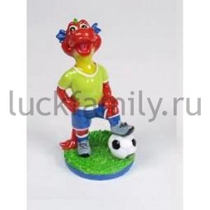ФИГУРКА ДРАКОН ФУТБОЛИСТ 8СМ В КОР. в кор.256шт ― Luckfamily.ru
