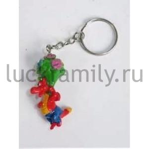 БРЕЛОК ДРАКОН С БУКЕТОМ 5СМ В КОР. УП-12ШТ в кор.96уп ― Luckfamily.ru