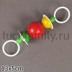 ПОГРЕМУШКА "ЛАДУШКИ" в кор.40шт ― Luckfamily.ru