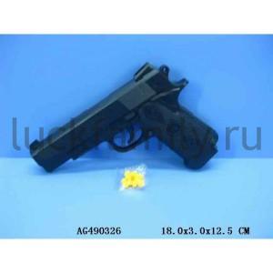 ПИСТОЛЕТ ПНЕВМ. С ПУЛЬКАМИ В ПАК. 18*3*12СМ в кор.300шт ― Luckfamily.ru