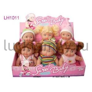 КУКЛА В АССОРТ. В ДИСПЛЕЕ 37*22*16СМ УП-6ШТ в кор.2*10уп ― Luckfamily.ru