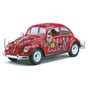 МАШИНА 1967 VOLKSWAGEN CLASSICAL BEETLE WITH PRINTING МЕТАЛЛ. 1:24 В ДИСПЛЕЕ УП-6ШТ в кор.2*6уп ― Luckfamily.ru