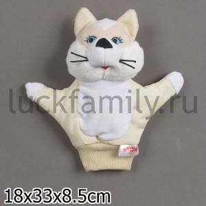 ИГРУШКА-РУКАВИЧКА "КОТЕНОК" в кор.32шт ― Luckfamily.ru
