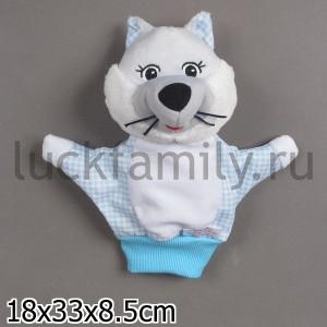 ИГРУШКА-РУКАВИЧКА "ВОЛК" в кор.32шт ― Luckfamily.ru