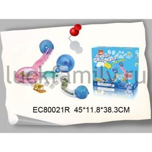 ХОМЯЧОК НА БАТ. ОЗВУЧ. ДВИГАЕТСЯ, С ДОМИКОМ И МАШИНКОЙ EC80021R В РУСС. КОР. 45*12*38СМ в кор.2*6шт ― Luckfamily.ru