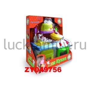 ИГРОВОЙ НАБОР КУХНЯ НА БАТ. СО СВЕТОМ И ЗВУКОМ, С АКСЕСС. ZYC-0185 В РУСС. ДИСПЛЕЕ в кор.2*6шт ― Luckfamily.ru