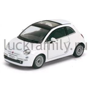 МАШИНА 2007 FIAT МЕТАЛЛ. ИНЕРЦ. 1:28 ОТКРЫВ. ДВЕРИ, ЦВЕТ В АССОРТ В ДИСПЛЕЕ 13СМ УП-12ШТ в кор.2*6уп ― Luckfamily.ru