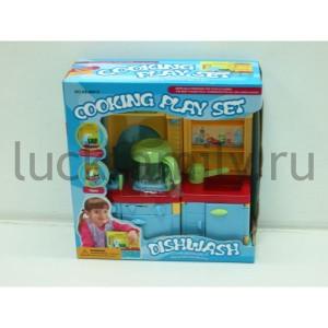 КУХНЯ Д/КУКОЛ НА БАТ. СО СВЕТОМ, С АКСЕСС. В КОР. в кор.2*12шт ― Luckfamily.ru