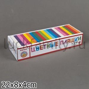 ПЛАШКИ ЦВЕТНЫЕ в кор.40шт ― Luckfamily.ru