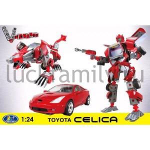 КОНСТРУКТОР РОБОТ-ТРАНСФОРМЕР "GALAXY DEFENDER" 3-В-1 МАШИНА TOYOTA CELICA 1:24 В КОР. в кор.8шт ― Luckfamily.ru