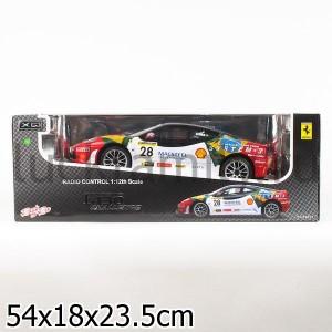 МАШИНА Р/У НА АККУМ. "FERRARI F430 BRAZIL CHALLENGE" 1:12, СО СВЕТОМ В КОР. в кор.6шт ― Luckfamily.ru