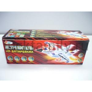 САМОЛЕТ "ИГРАЕМ ВМЕСТЕ" НА БАТ. СО СВЕТОМ И ЗВУКОМ 712 В РУСС. КОР. 24*8*8СМ в кор.2*24шт ― Luckfamily.ru