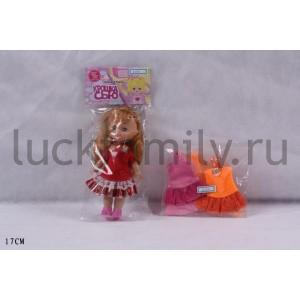 КУКЛА В АССОРТ. 6053 В ПАК. (РУСС. УП.) 17СМ в кор.2*144шт ― Luckfamily.ru