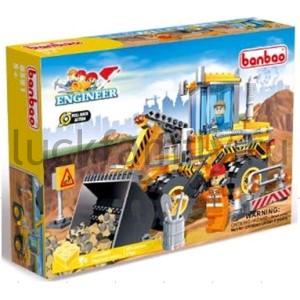 КОНСТРУКТОР ПЛАСТ. ЭКСКАВАТОР 250ДЕТ. В КОР. в кор.16шт ― Luckfamily.ru
