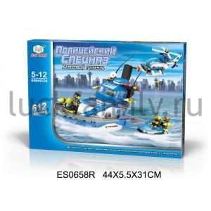 КОНСТРУКТОР ПЛАСТ. БЕРЕГОВОЙ ПАТРУЛЬ 612ДЕТ. SR040336 В РУСС. КОР. 44*5*31СМ в кор.2*6шт ― Luckfamily.ru