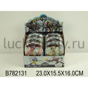 КОНСТРУКТОР ПЛАСТ. РОБОТ, В АССОРТ. 2010-1 В ПЛАСТ. БАНКЕ В ДИСПЛЕЕ 23*16*16СМ УП-6ШТ в кор.24уп ― Luckfamily.ru