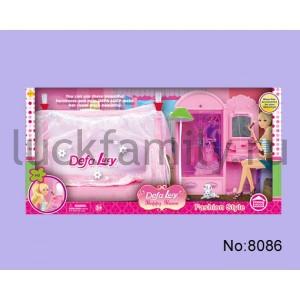 СПАЛЬНЯ Д/КУКОЛ С СОБАЧКОЙ В КОР. в кор.2*4шт ― Luckfamily.ru