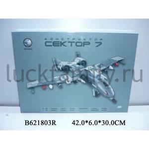 КОНСТРУКТОР ПЛАСТ. ИСТРЕБИТЕЛЬ J5660A В РУСС. КОР. 42*6*30СМ в кор.2*6шт ― Luckfamily.ru