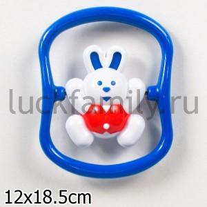 ПОГРЕМУШКА "ЗАЙКА-УШАСТИК" В ПАК. в кор.80шт ― Luckfamily.ru