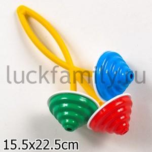 ПОГРЕМУШКА "КАЛЕЙДОСКОП" в кор.60шт ― Luckfamily.ru
