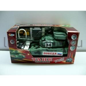 ТАНК "ИГРАЕМ ВМЕСТЕ" Р/У НА АККУМ. СТРЕЛЯЕТ ПУЛЬКАМИ 3881 В РУСС. КОР. 29*12*15СМ в кор.2*12шт ― Luckfamily.ru