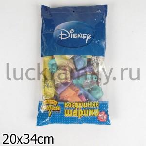 ШАРИК НАДУВНОЙ 14" ШЕЛКОГРАФИЯ МЕТАЛЛ "ДИСНЕЙ ДР ПРИНЦЕССЫ" УП-50ШТ ― Luckfamily.ru