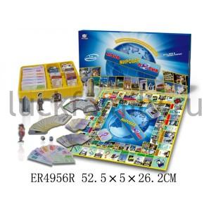 ИГРА "МИРОВАЯ МОНОПОЛИЯ" SR2803R В РУСС. КОР. 52*26СМ в кор.24шт ― Luckfamily.ru
