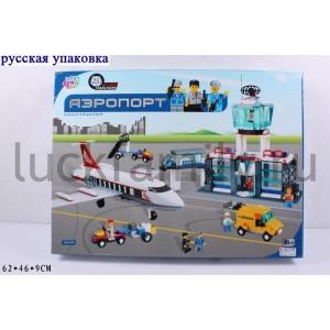 КОНСТРУКТОР ПЛАСТ. АЭРОПОРТ С АКСЕСС., 791ДЕТ. 3049 В РУСС. КОР. 62*46*9СМ в кор.2*3шт ― Luckfamily.ru