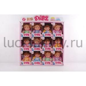 КУКЛА В АССОРТ. В ДИСПЛЕЕ УП-12ШТ в кор.2*6уп ― Luckfamily.ru