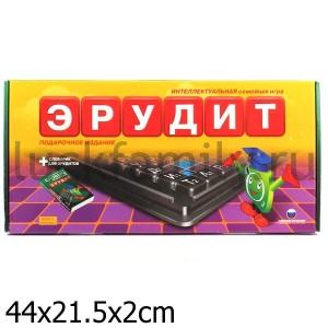 ИГРА "ЭРУДИТ" ПОДАРОЧНАЯ в кор.12шт ― Luckfamily.ru