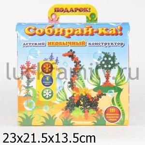 КОНСТРУКТОР "СОБИРАЙ-КА" СУНДУЧОК 40 ЭЛ. в кор.6шт ― Luckfamily.ru