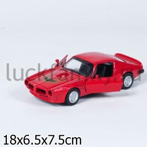 МАШИНА МЕТАЛЛ. ИНЕРЦ. 1973 PONTIAC FIREBIRD TRANS AM 1:32, ОТКРЫВ. ДВЕРИ В КОР. в кор.4*12шт ― Luckfamily.ru
