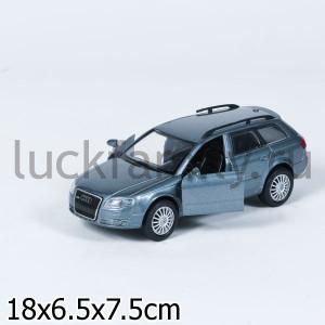 МАШИНА МЕТАЛЛ. ИНЕРЦ. "AUDI A4 AVANT" 1:32, ОТКРЫВ. ДВЕРИ В КОР. в кор.4*12шт ― Luckfamily.ru